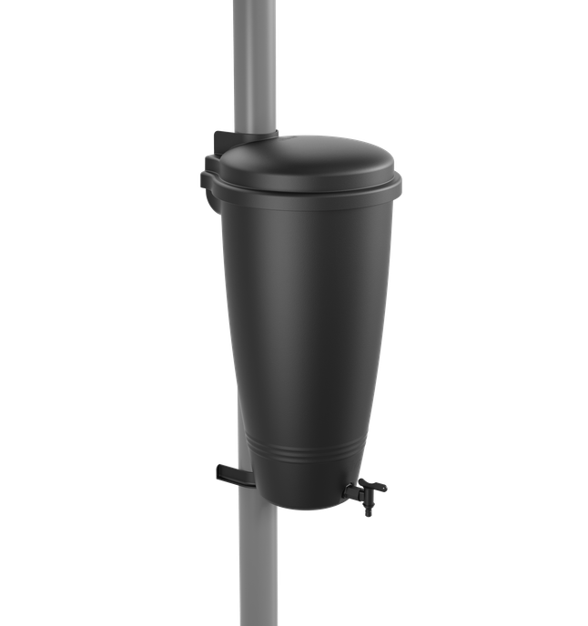green basics rain catcher 35ltr living black